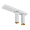 Loom Design X-Beam Double Spot Hvid/Guld