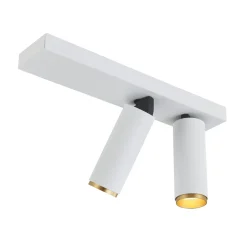 Loom Design X-Beam Double Spot Hvid/Guld