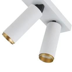 Loom Design X-Beam Double Spot Hvid/Guld