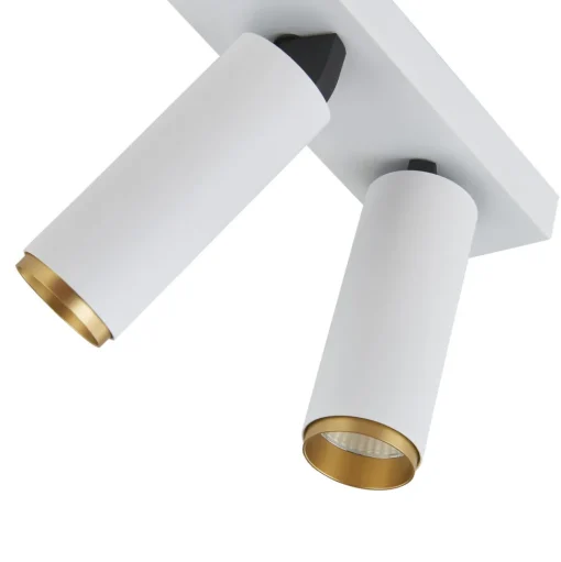 Loom Design X-Beam Double Spot Hvid/Guld