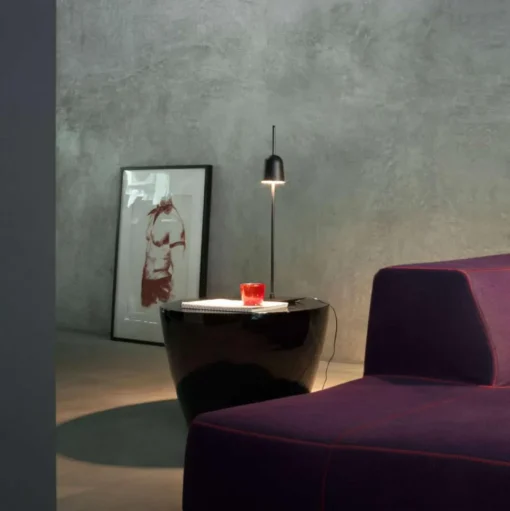 Luceplan Ascent D78 Bordlampe Sort