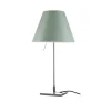 Luceplan Costanzina Bordlampe Aluminium M. Grøn Skárm