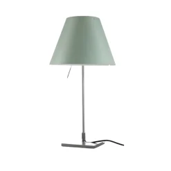 Luceplan Costanzina Bordlampe Aluminium M. Grøn Skárm