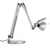 Luceplan Fortebraccio Bordlampe Aluminium Uden Lysdámper