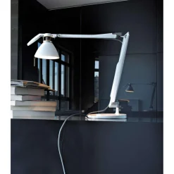 Luceplan Fortebraccio Bordlampe Aluminium Uden Lysdámper