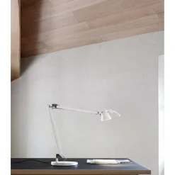 Luceplan Fortebraccio Bordlampe Aluminium Uden Lysdámper
