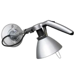 Luceplan Fortebraccio Váglampe W1 Stor Alu