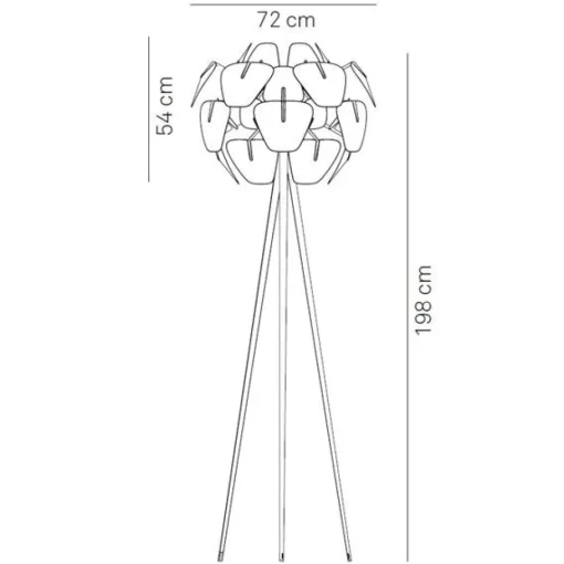 Luceplan Hope Gulvlampe D66/18t