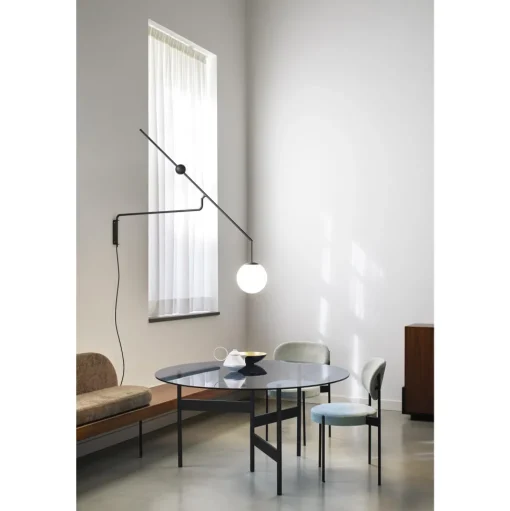 Luceplan Malamata VáglampeØ22 Mat Sort