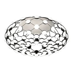 Luceplan Mesh LoftlampeØ72 Sort
