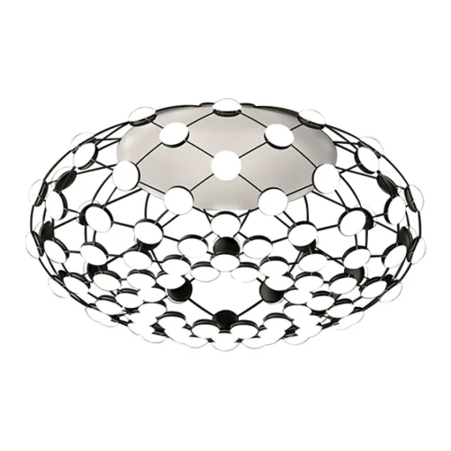 Luceplan Mesh LoftlampeØ72 Sort