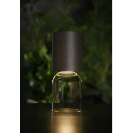 Luceplan Nui Mini Transportabel Lampe Greige