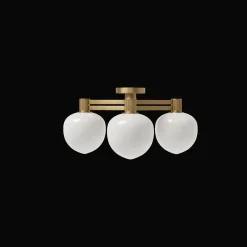 LYFA MEMOIR 120 III Loftlampe Messing/Opal