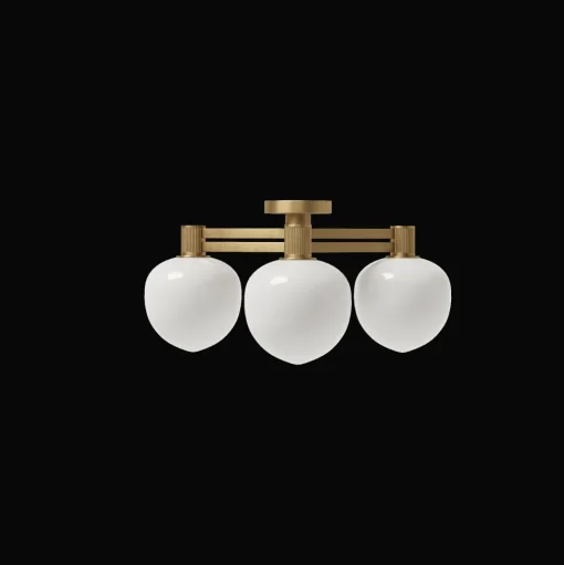 LYFA MEMOIR 120 III Loftlampe Messing/Opal
