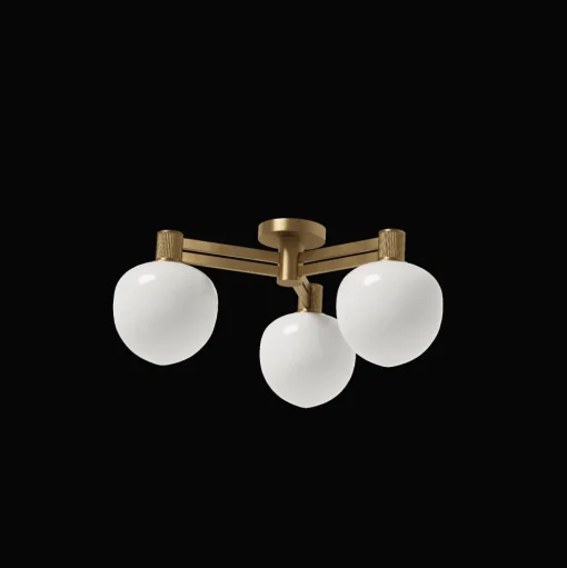 LYFA MEMOIR 120 III Loftlampe Messing/Opal