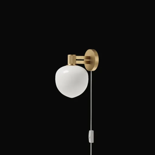 LYFA MEMOIR 120 Váglampe Messing/Opal