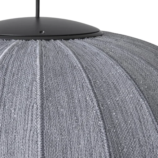 Made By Hand Anniversary Knit-WitØ57 Oval Pendel Sølv Glitter LED