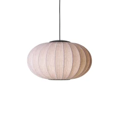 Made By Hand Anniversary Knit-WitØ57 Oval Pendel Guld Glitter LED
