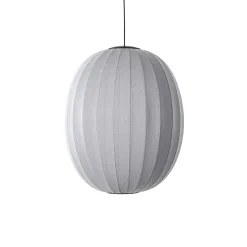 Made By Hand Knit-Wit High/Oval PendelØ65 Sølv LED