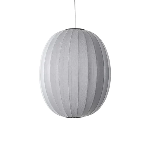Made By Hand Knit-Wit High/Oval PendelØ65 Sølv LED