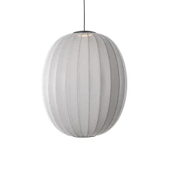 Made By Hand Knit-Wit High/Oval PendelØ65 Sølv LED