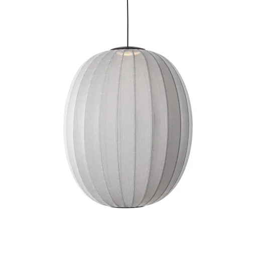 Made By Hand Knit-Wit High/Oval PendelØ65 Sølv LED