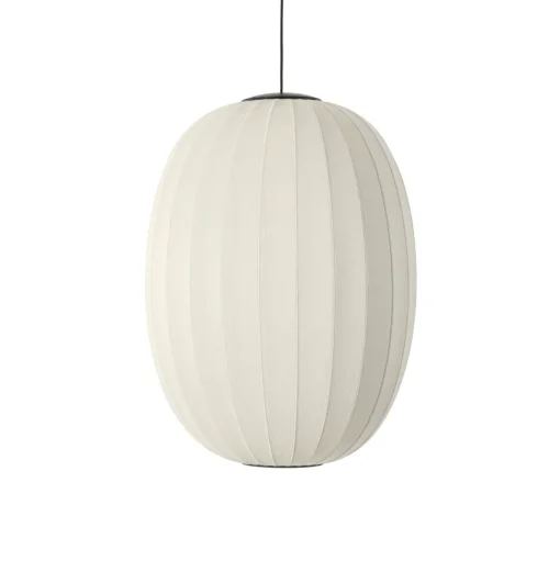 Made By Hand Knit-Wit High/Oval PendelØ65 Pearl White LED