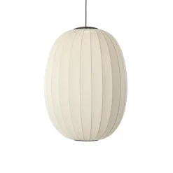 Made By Hand Knit-Wit High/Oval PendelØ65 Pearl White LED