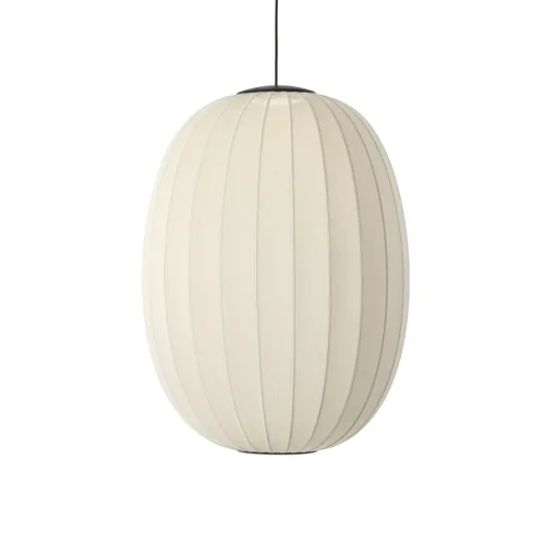 Made By Hand Knit-Wit High/Oval PendelØ65 Pearl White LED