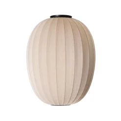 Made By Hand Knit-Wit High/Oval LoftlampeØ65 Sand Stone