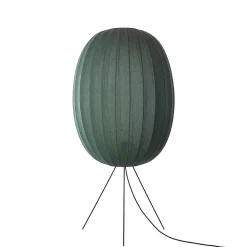 Made By Hand Knit-Wit High/Oval GulvlampeØ65 Tweed Green