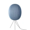 Made By Hand Knit-Wit High/Oval GulvlampeØ65 Blue Stone