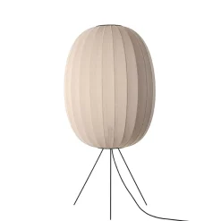 Made By Hand Knit-Wit High/Oval GulvlampeØ65 Sand Stone
