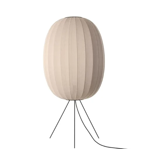 Made By Hand Knit-Wit High/Oval GulvlampeØ65 Sand Stone