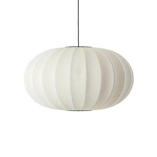 Made By Hand Knit-Wit Oval PendelØ76 Pendel Pearl White