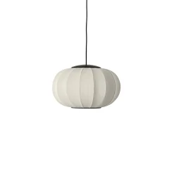 Made By Hand Knit-Wit Oval PendelØ45 Pearl White LED