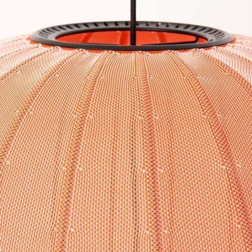 Made By Hand Knit-Wit Oval Pendel CoralØ65
