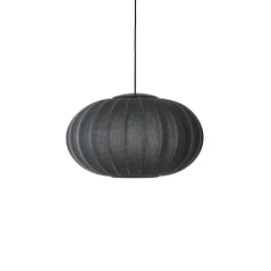 Made By Hand Knit-Wit Oval PendelØ57 Sort LED
