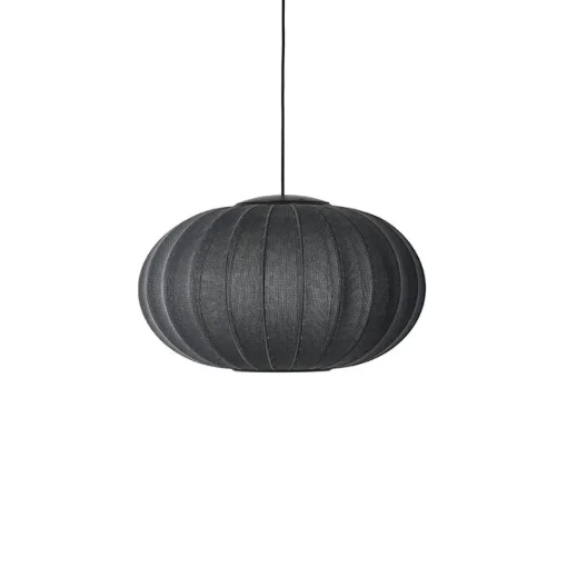 Made By Hand Knit-Wit Oval PendelØ57 Sort LED