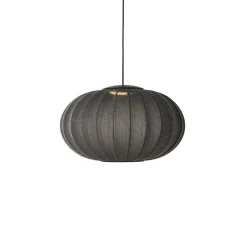 Made By Hand Knit-Wit Oval PendelØ57 Sort LED