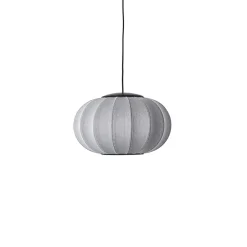 Made By Hand Knit-Wit Oval PendelØ45 Sølv LED