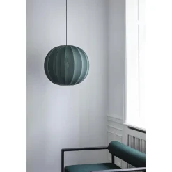 Made By Hand Knit-Wit Oval PendelØ45 Sølv LED