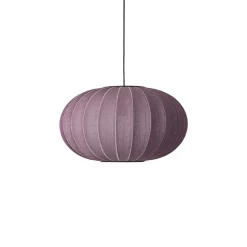 Made By Hand Knit-Wit Oval PendelØ57 Pendel Burgundy