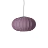Made By Hand Knit-Wit Oval PendelØ57 Burgundy LED