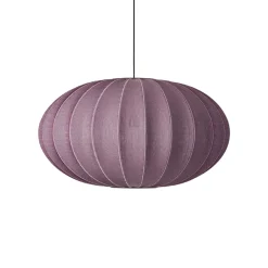 Made By Hand Knit-Wit Oval PendelØ76 Pendel Burgundy