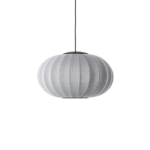 Made By Hand Knit-Wit Oval PendelØ57 Sølv LED
