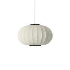 Made By Hand Knit-Wit Oval PendelØ57 Pearl White LED
