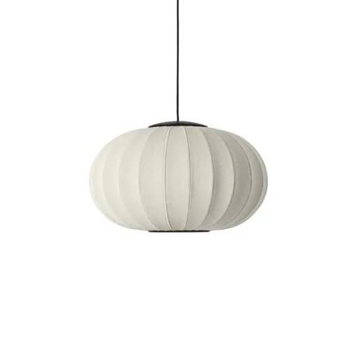 Made By Hand Knit-Wit Oval PendelØ57 Pearl White LED