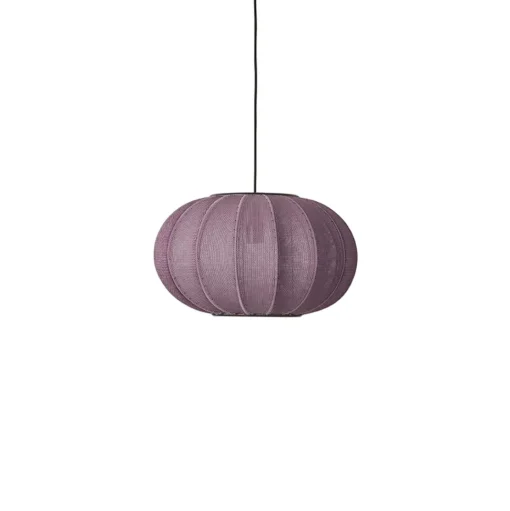 Made By Hand Knit-Wit Pendel OvalØ45 Burgundy