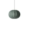 Made By Hand Knit-Wit Round PendelØ45 Tweed Green
